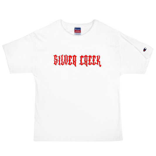 Signature | Champion T-Shirt | Silver Creek 12U Schreiber | Modern Script Logo