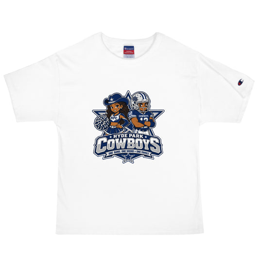 Signature | Champion T-Shirt | Hyde Park Cowboys | Vanguard Logo