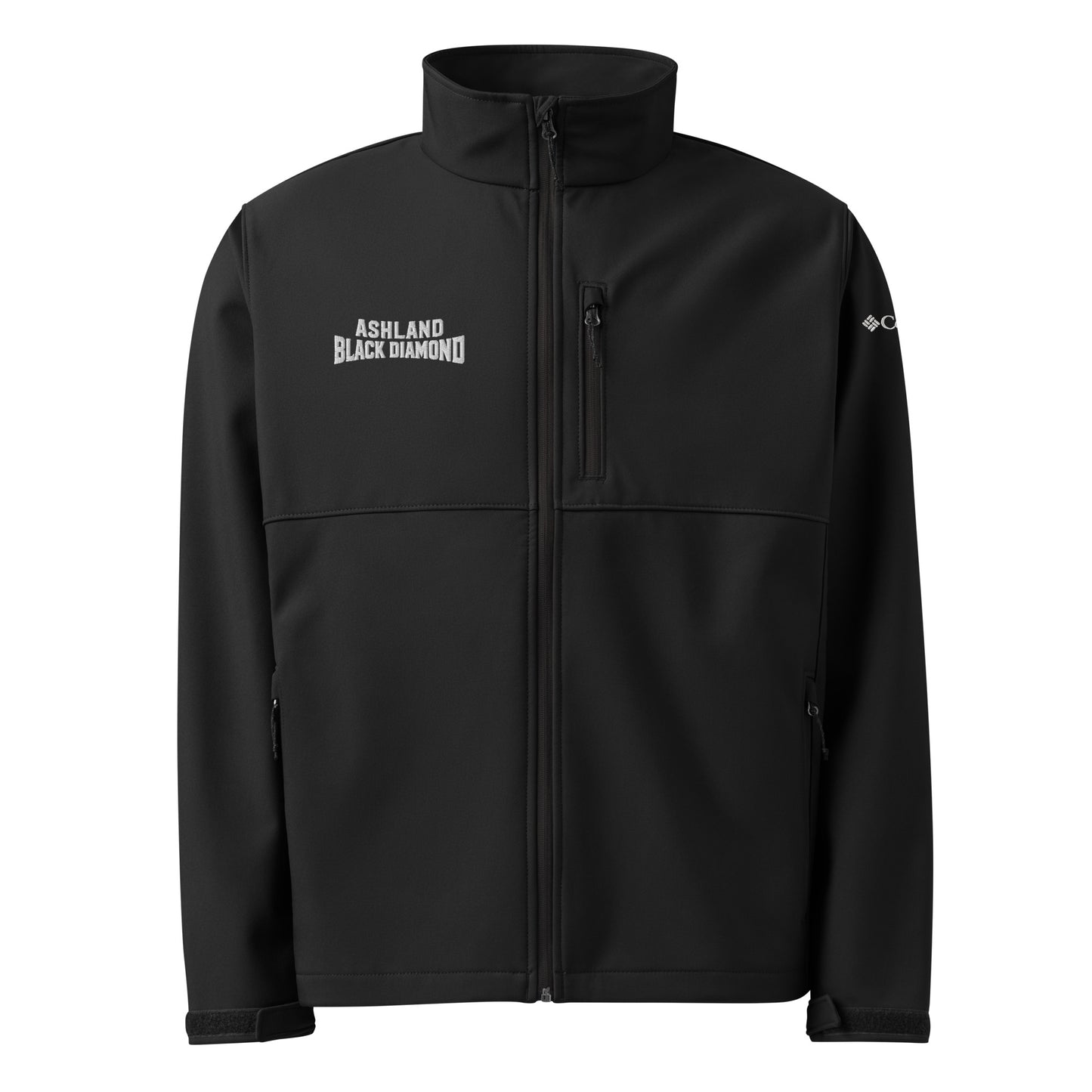 Signature | Columbia Soft Shell Jacket | Ashland Black Diamonds | Vanguard Logo