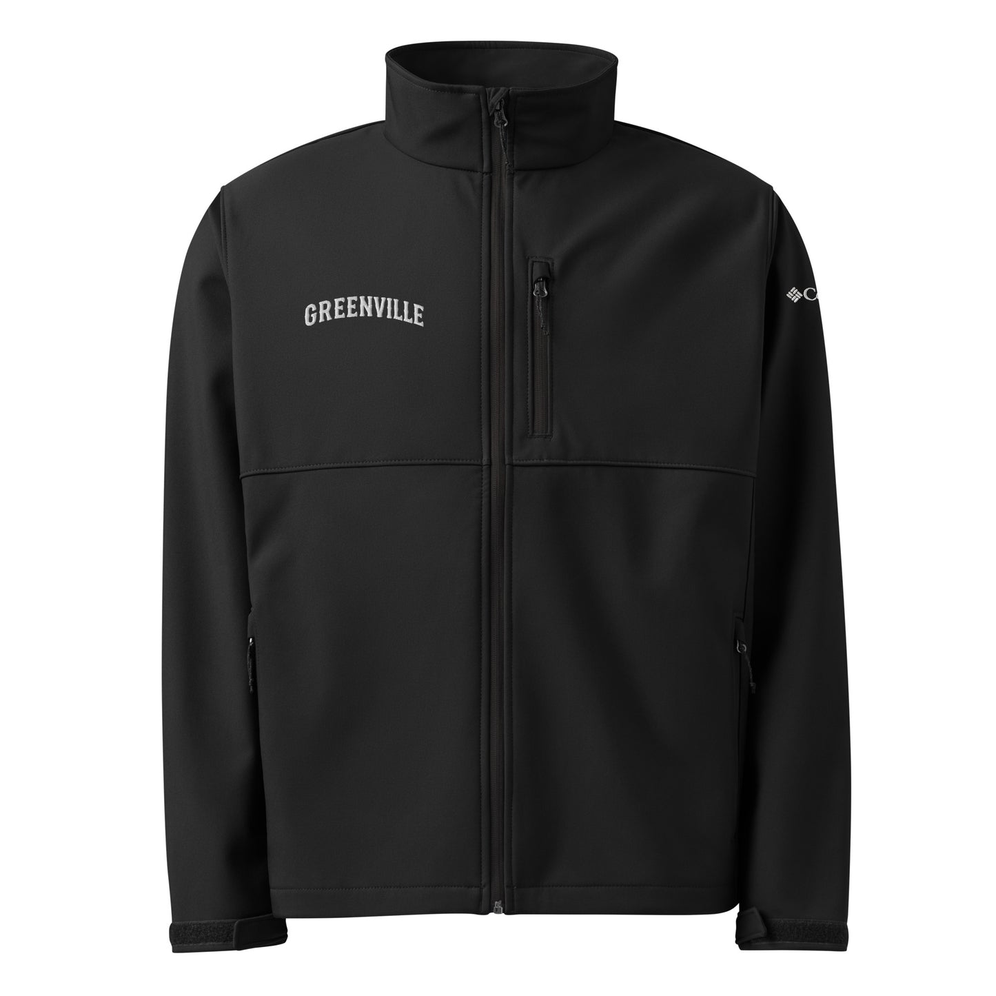 Signature | Columbia Soft Shell Jacket | Greenville Sox | Badge Logo