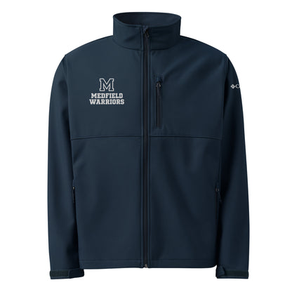 Signature | Columbia Soft Shell Jacket | Medfield Softball | Badge Logo