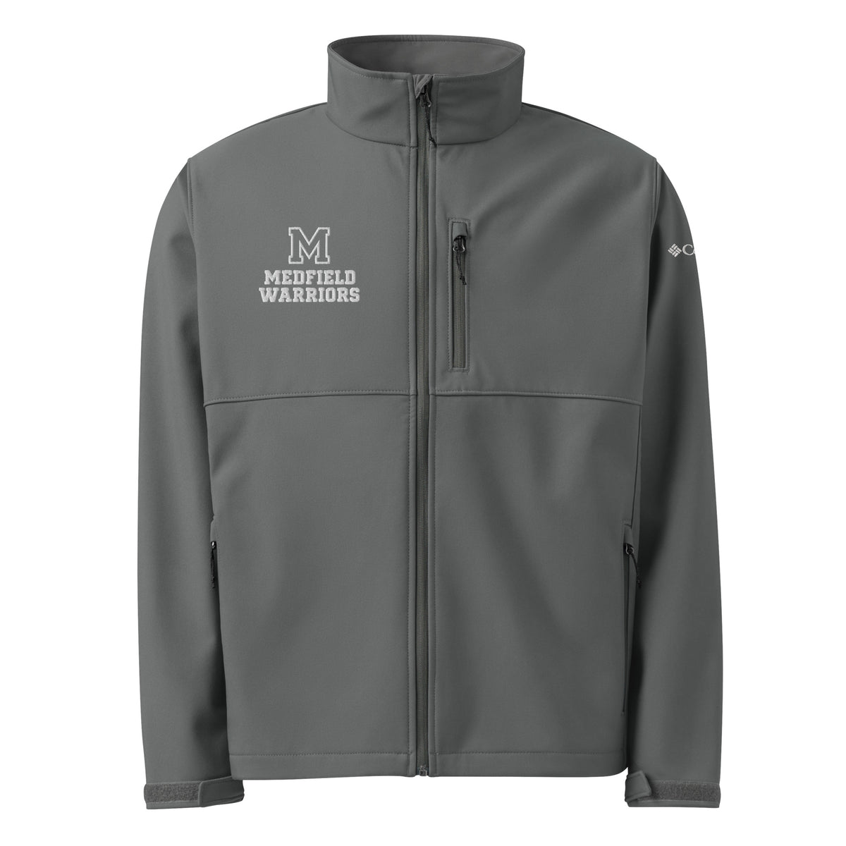 Signature | Columbia Soft Shell Jacket | Medfield Softball | Badge Logo