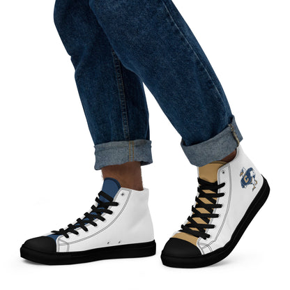 Men's High Top Canvas Shoes | Central High School