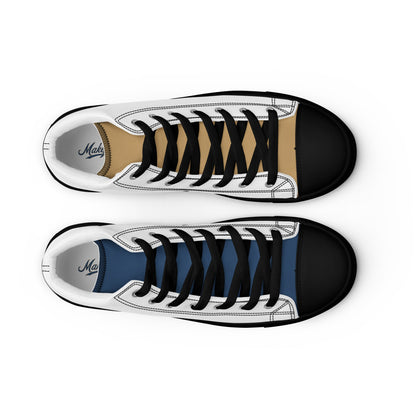 Men's High Top Canvas Shoes | Central High School