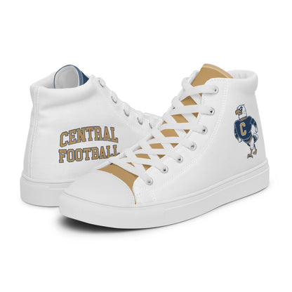 Men's High Top Canvas Shoes | Central High School