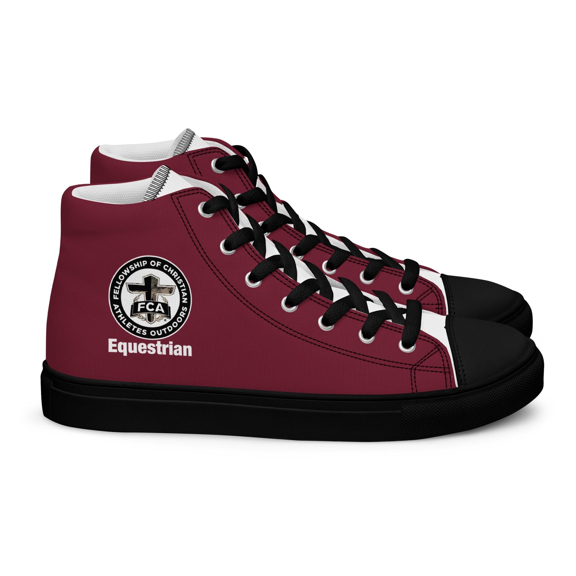Men's High Top Canvas Shoes | FCA Equestrian