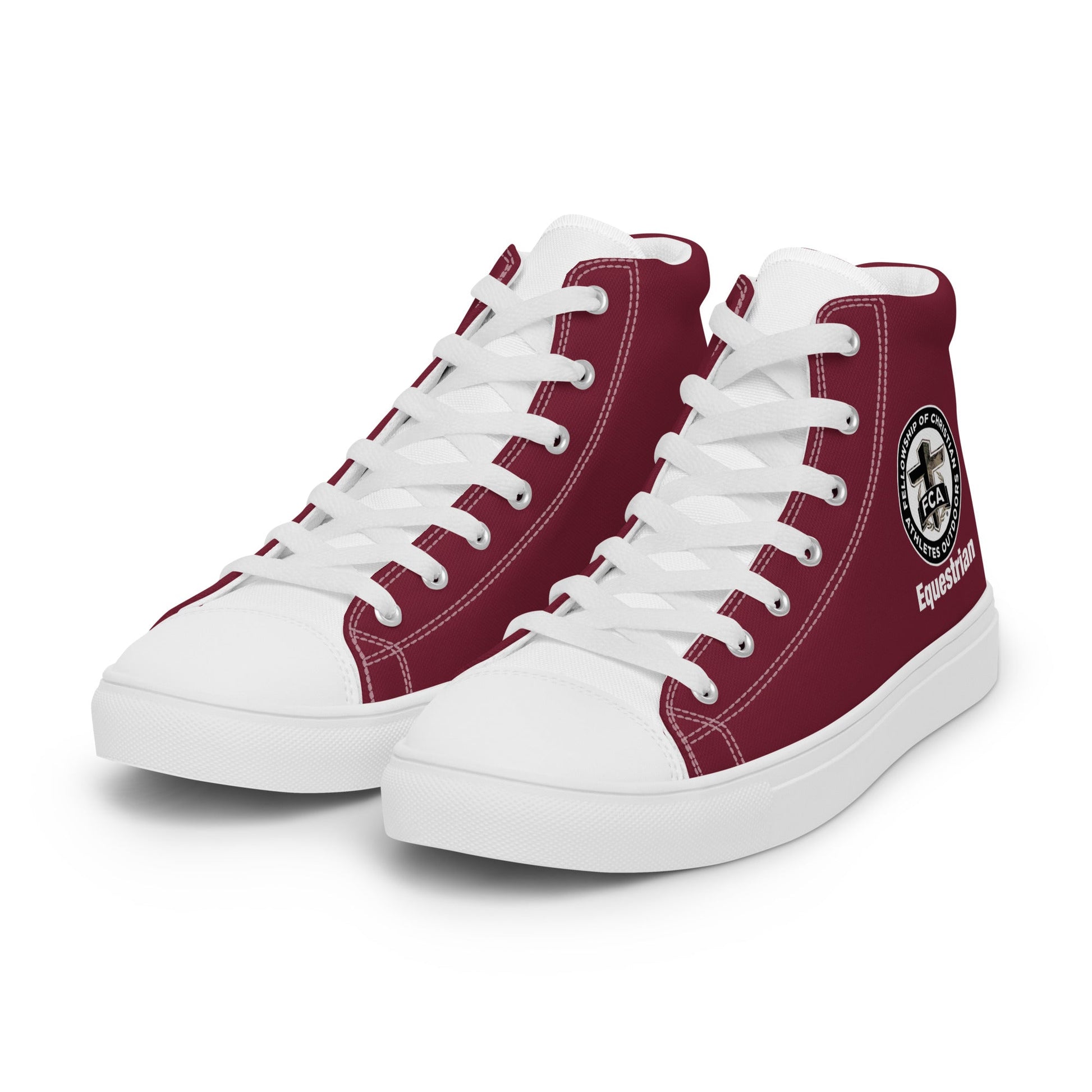 Men's High Top Canvas Shoes | FCA Equestrian