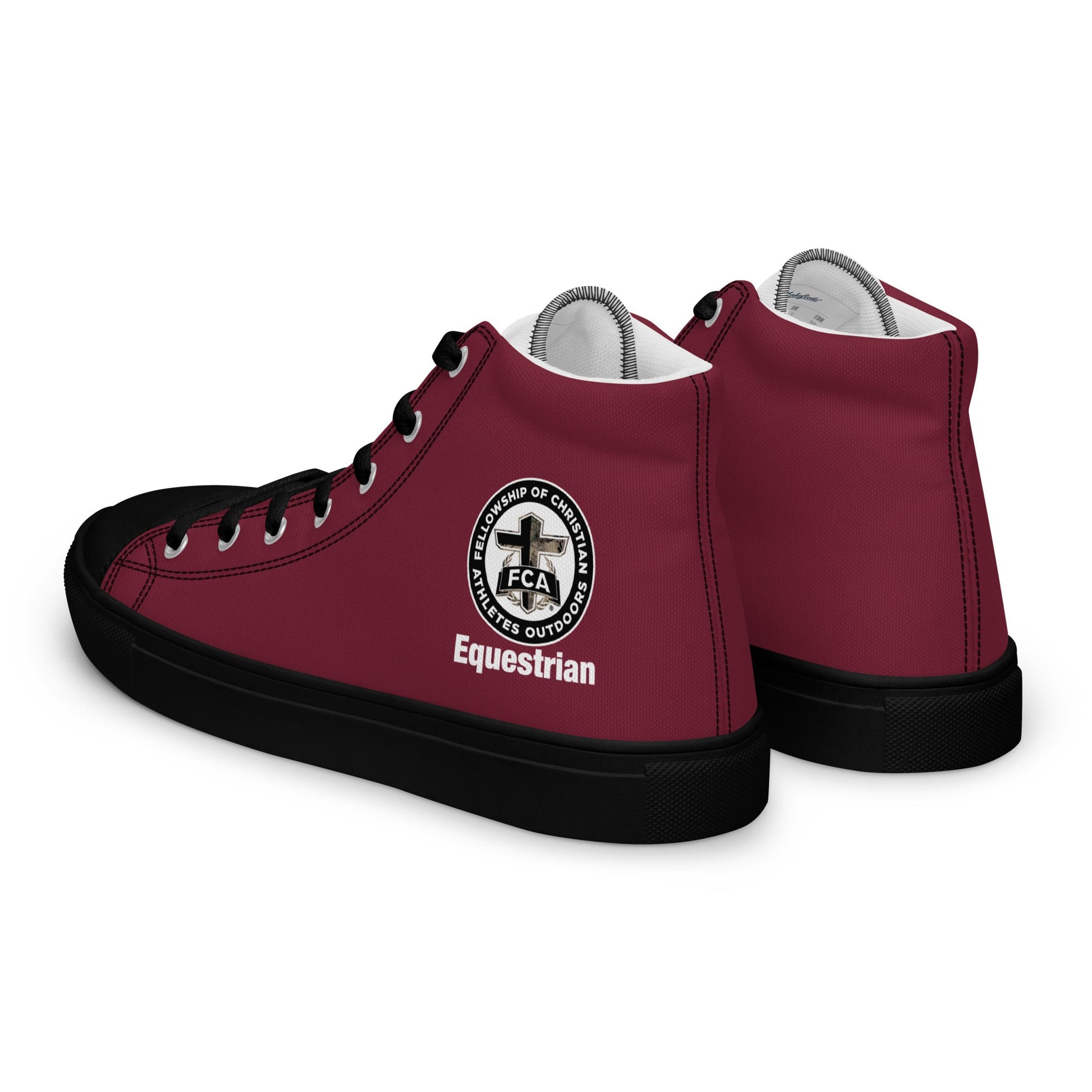 Men's High Top Canvas Shoes | FCA Equestrian