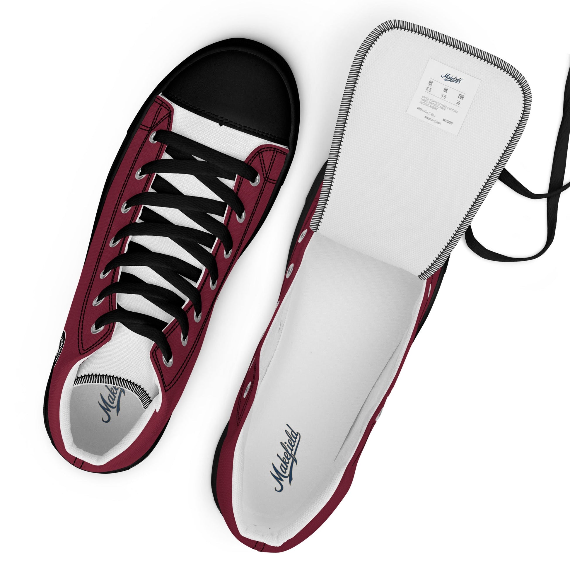 Men's High Top Canvas Shoes | FCA Equestrian