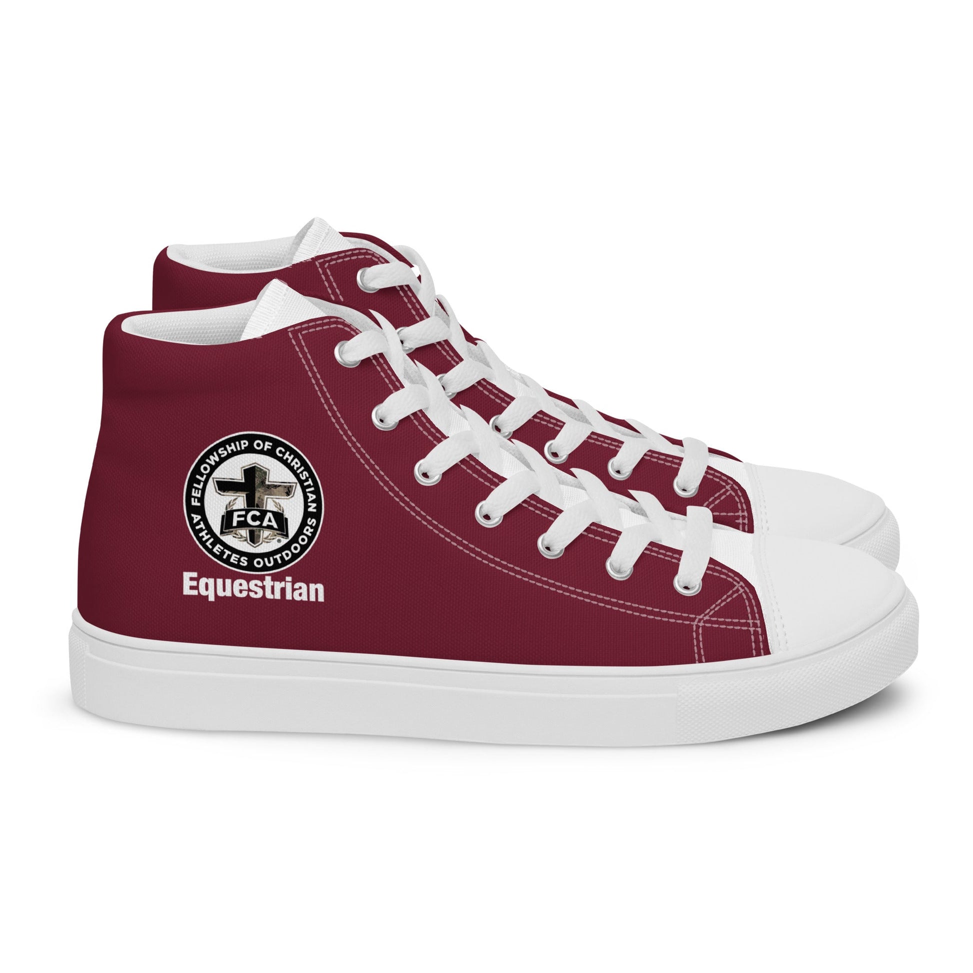 Men's High Top Canvas Shoes | FCA Equestrian