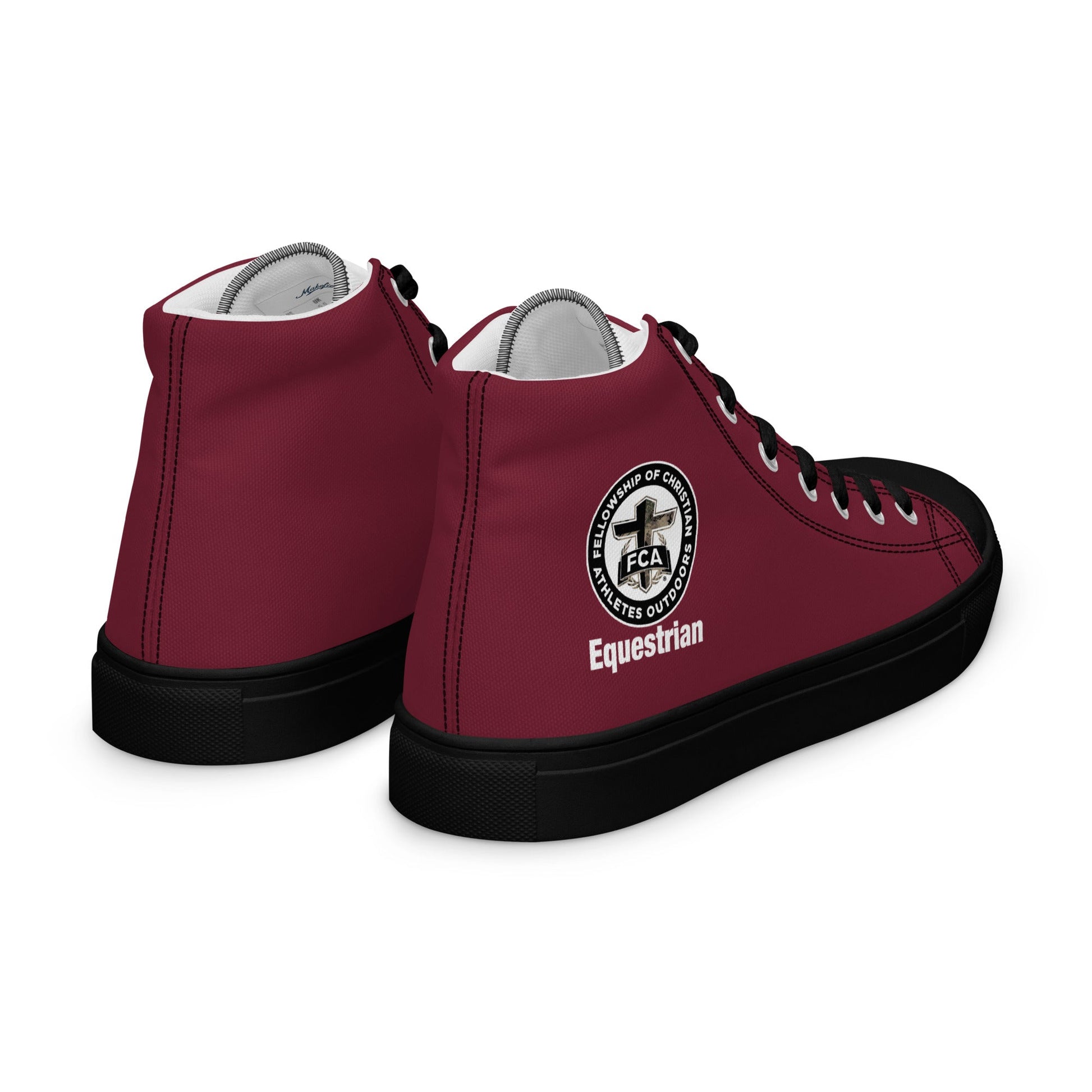 Men's High Top Canvas Shoes | FCA Equestrian