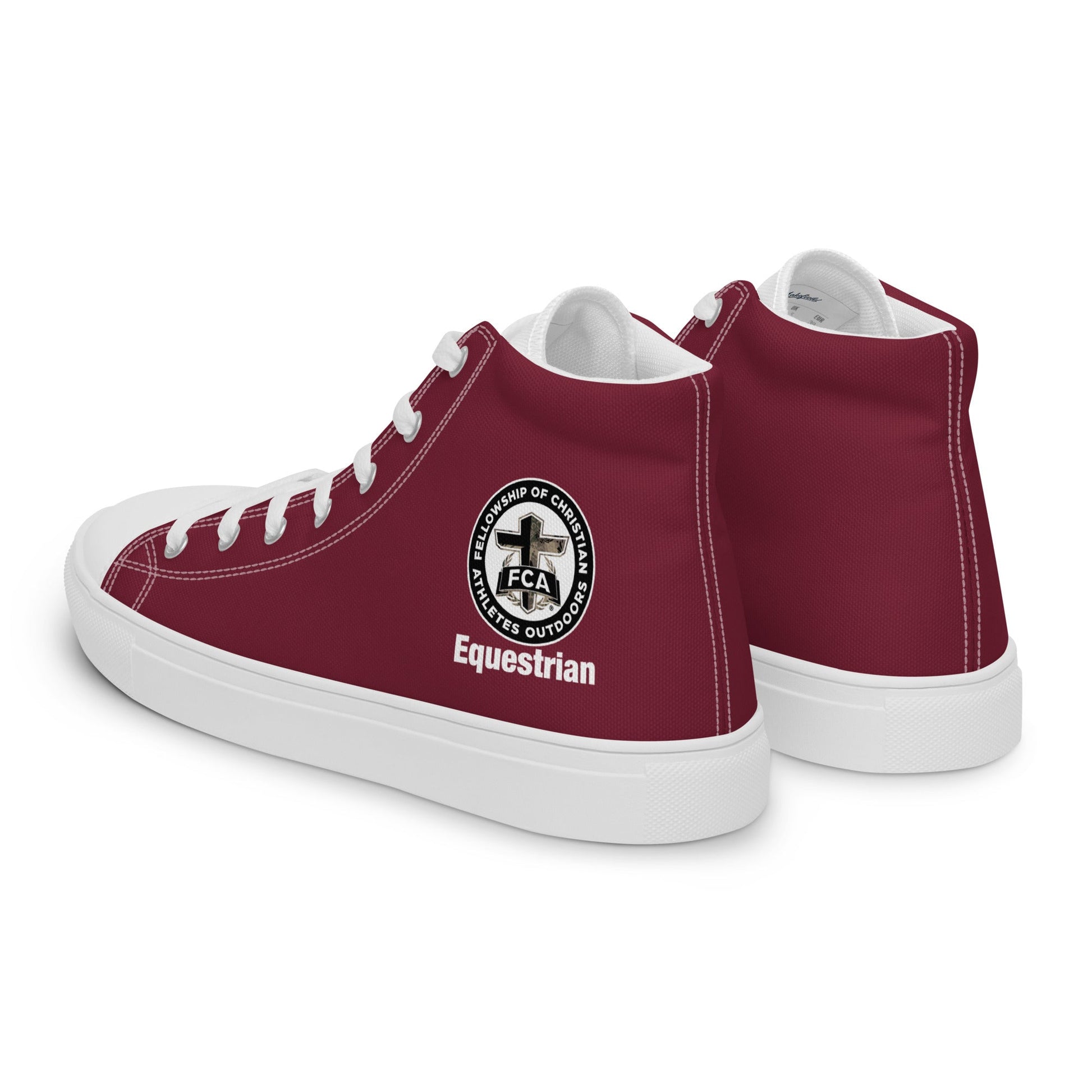 Men's High Top Canvas Shoes | FCA Equestrian