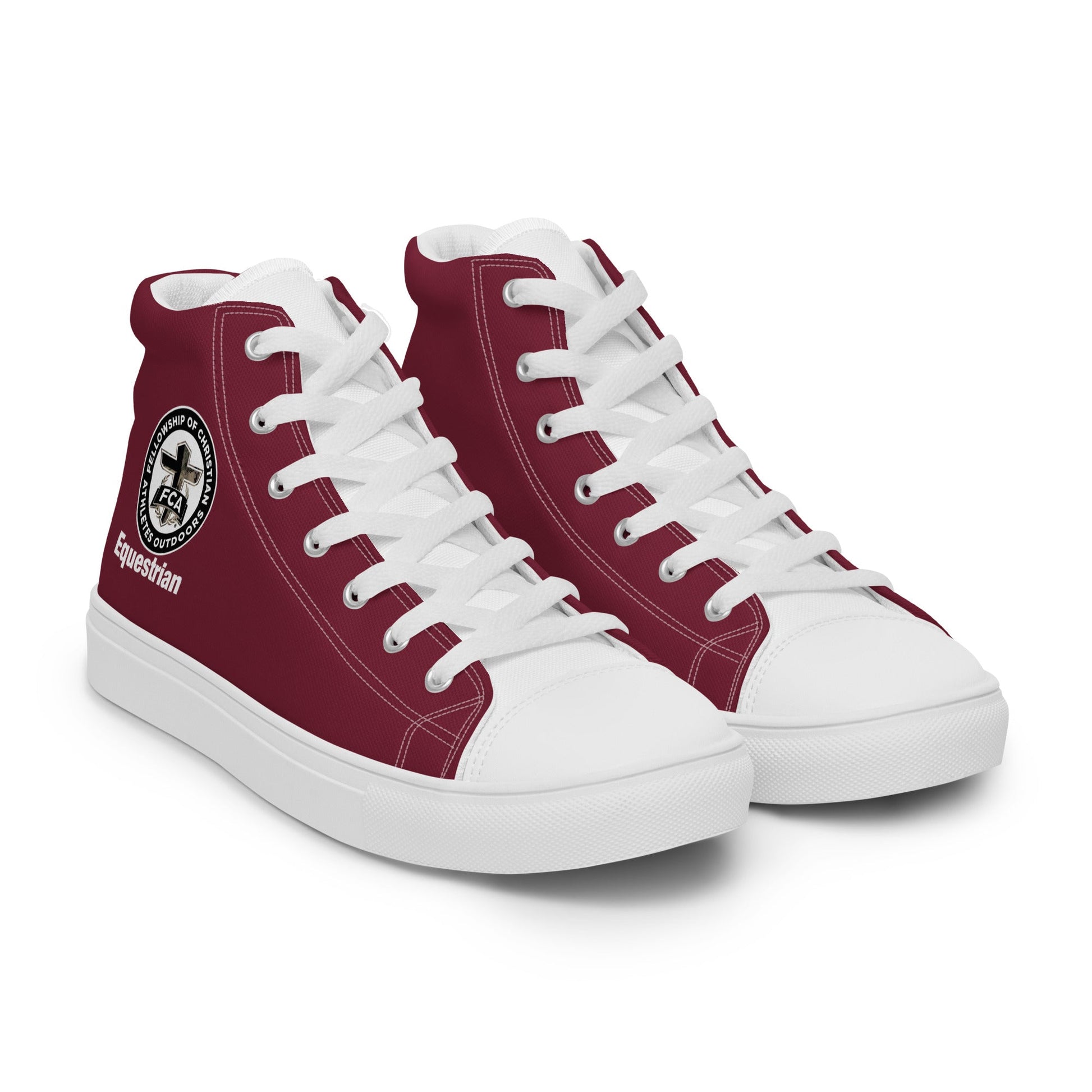 Men's High Top Canvas Shoes | FCA Equestrian