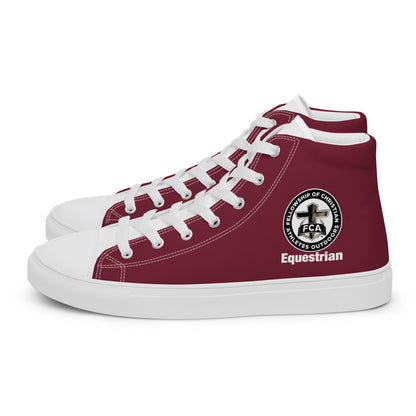 Men's High Top Canvas Shoes | FCA Equestrian