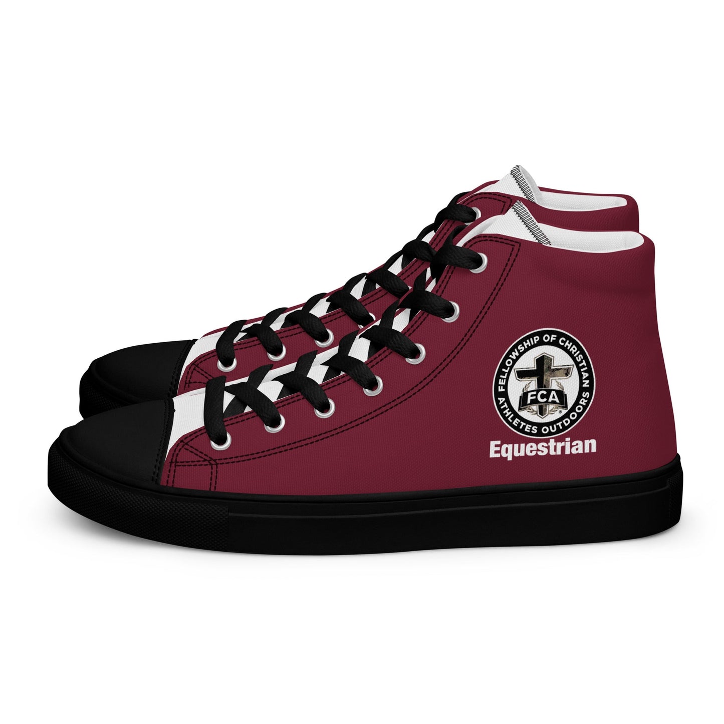 Men's High Top Canvas Shoes | FCA Equestrian