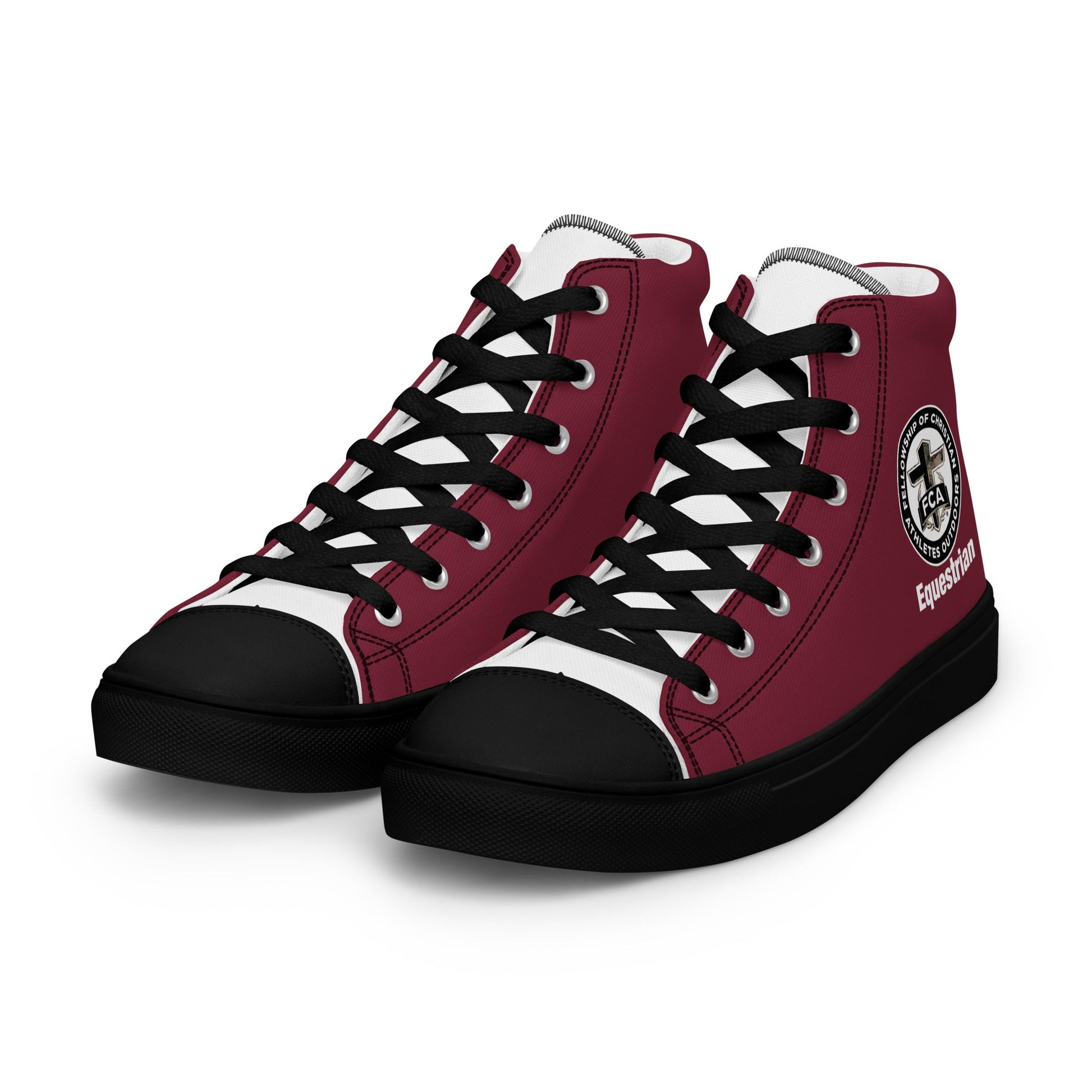 Men's High Top Canvas Shoes | FCA Equestrian