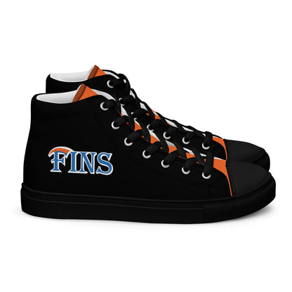 Men's High Top Canvas Shoes | FCA FINS Baseball