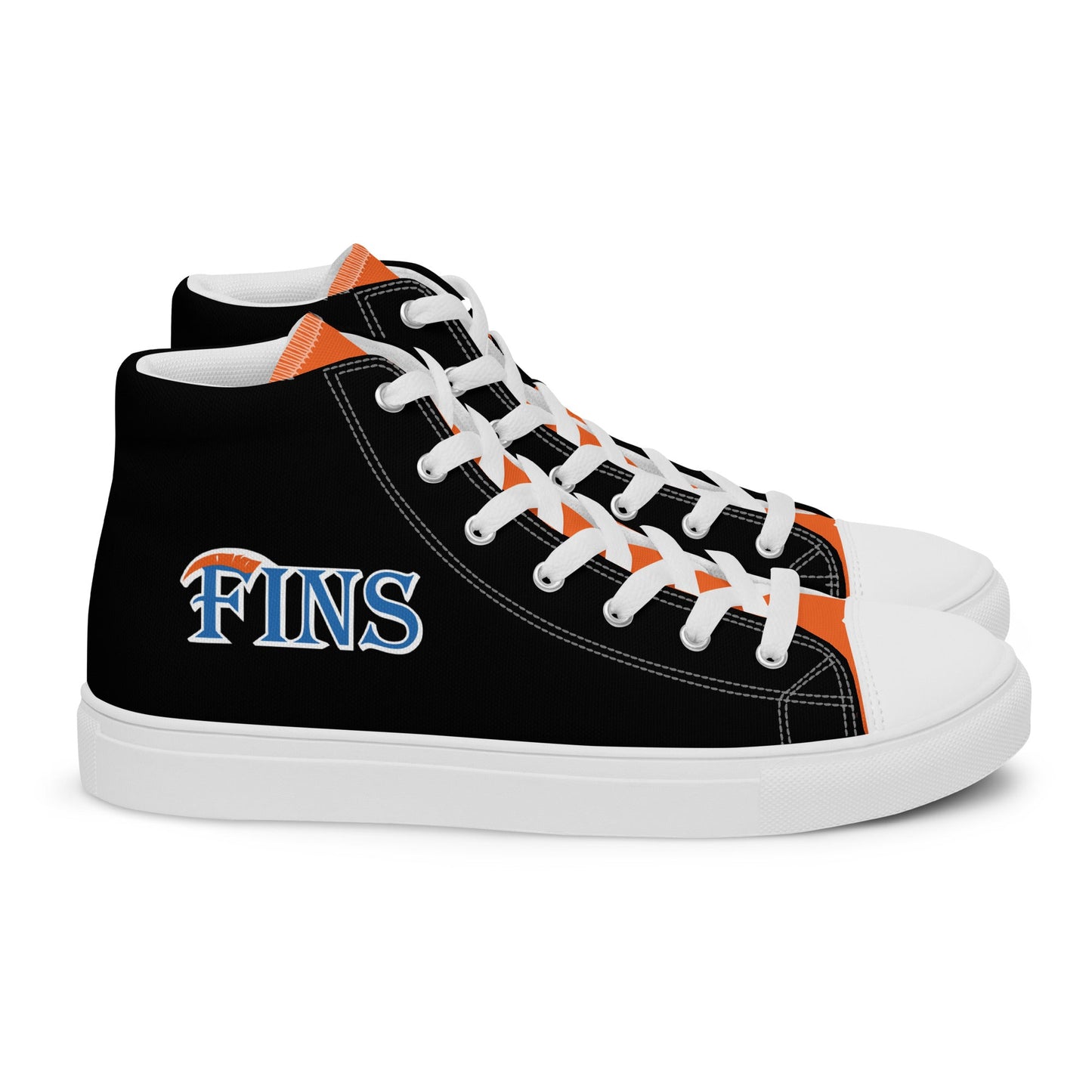 Men's High Top Canvas Shoes | FCA FINS Baseball