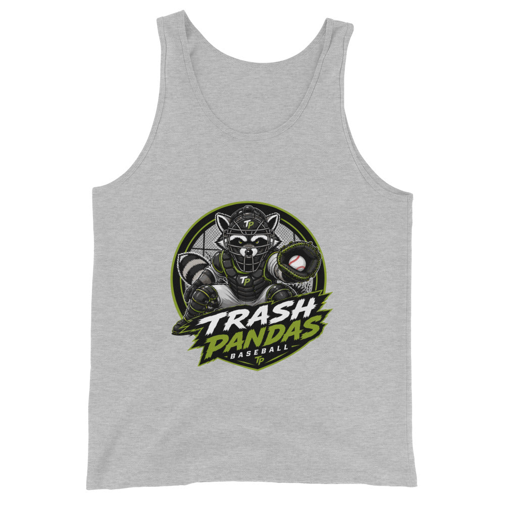 Performance | Tank Top | Trash Pandas Baseball Organization | Athletics Logo