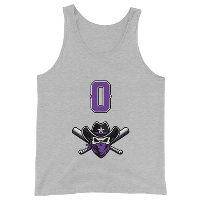 Performance | Tank Top | Carolina Outlaws Baseball | Purple Renegades Logo