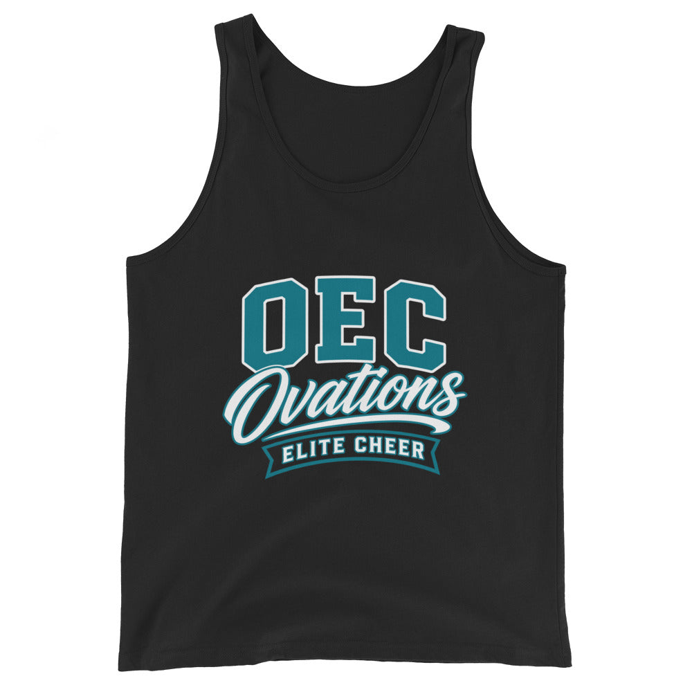 Performance | Tank Top | Ovations Elite Cheer | Emblem Logo