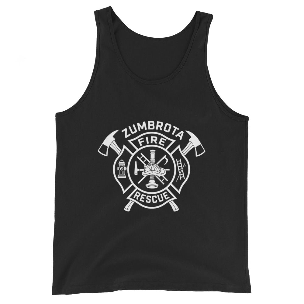 Performance | Tank Top | Zumbrota Fire Department | Crest Logo