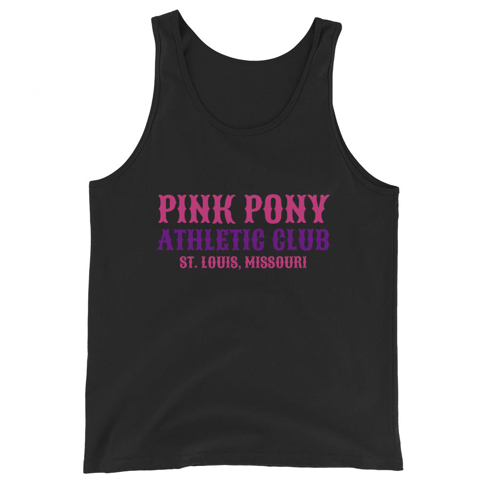 Performance | Tank Top | Pink Pony Athletic Club | Athletic Wordmark Logo