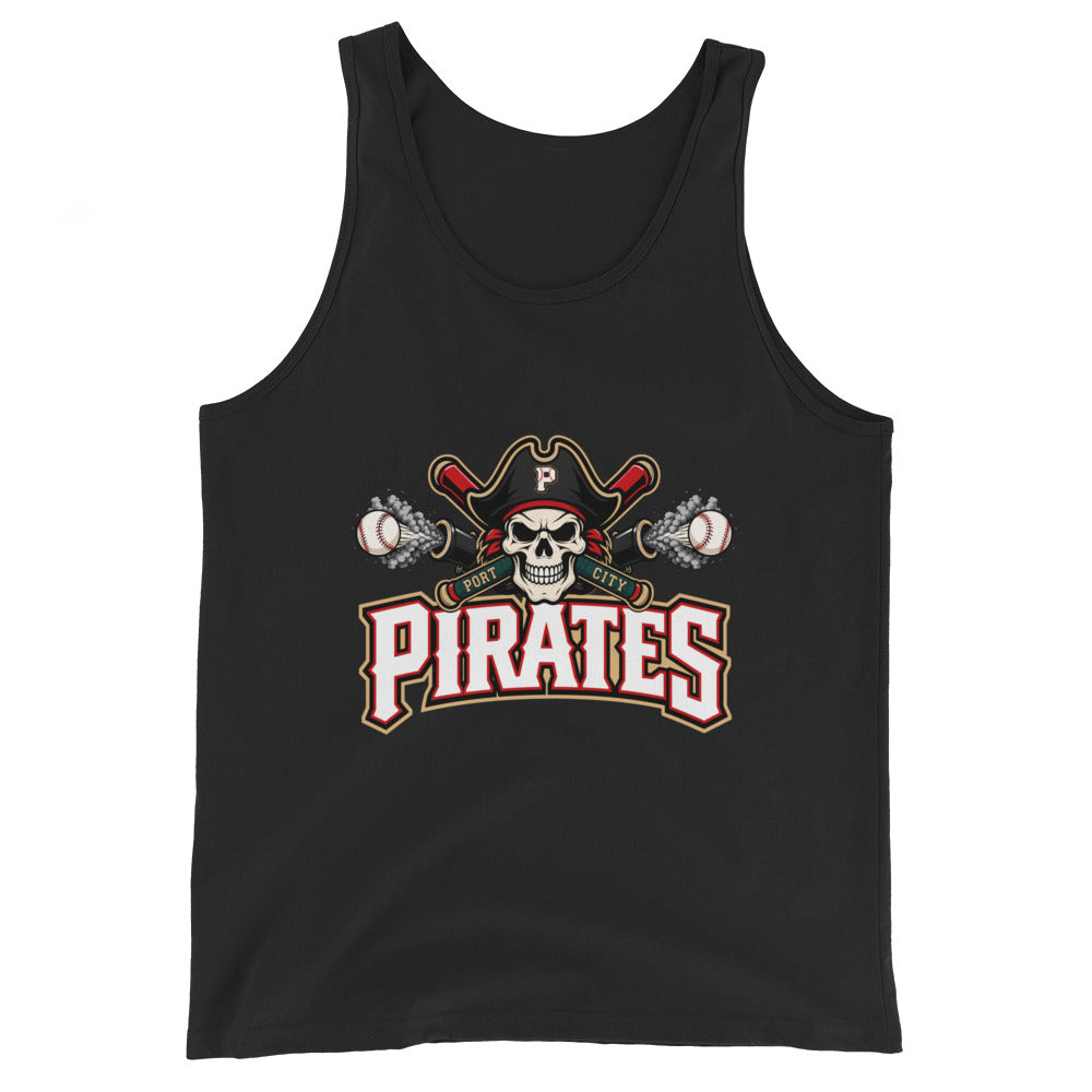 Performance | Tank Top | Port City Pirates | Cannonball Portside Logo