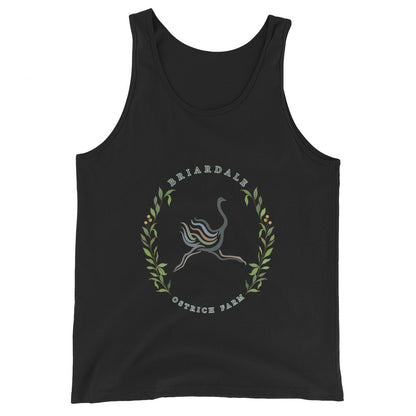Performance | Tank Top | Briardale Ostrich Farm | Crest Logo