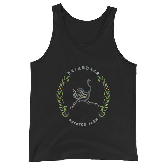 Performance | Tank Top | Briardale Ostrich Farm | Crest Logo