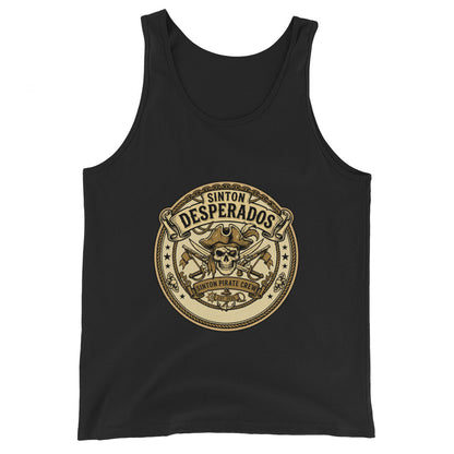 Performance | Tank Top | Sinton Desperados Baseball | Badge Logo