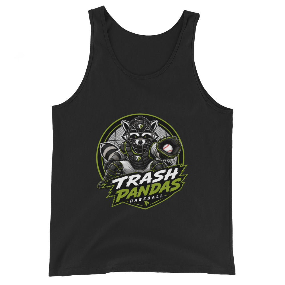 Performance | Tank Top | Trash Pandas Baseball Organization | Athletics Logo