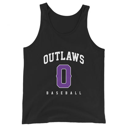 Performance | Tank Top | Carolina Outlaws Baseball | Atheltics Logo