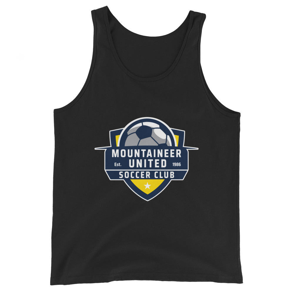 Performance | Tank Top | Mountaineer United Soccer Club | Alpine Crest Logo