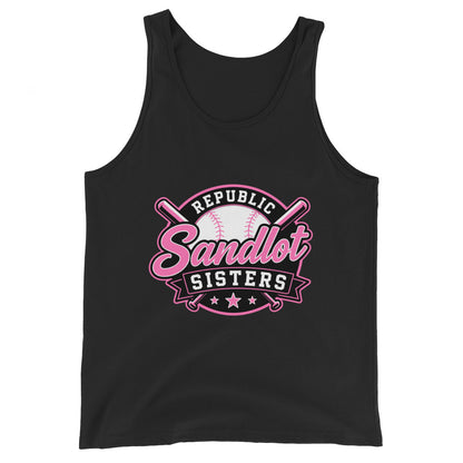 Performance | Tank Top | Sandlot Sisters | Badge Logo