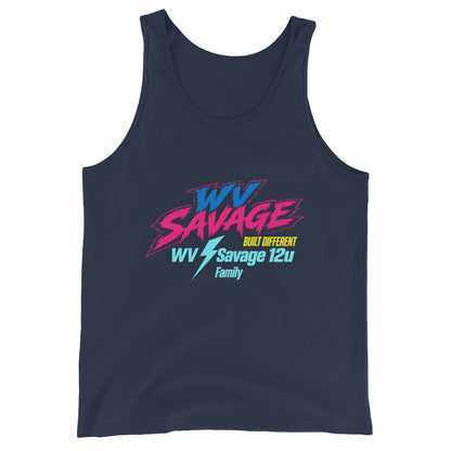 Performance | Tank Top | Savage | Modern Text Logo