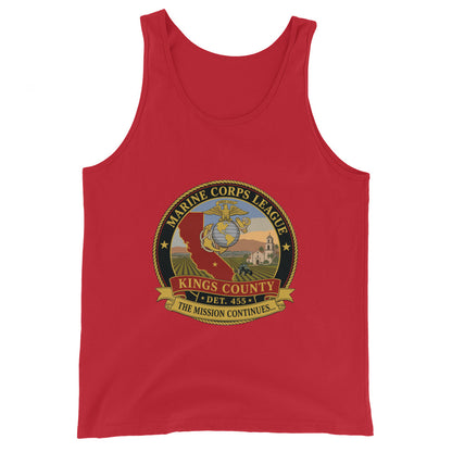 Performance | Tank Top | Marine Corps League kings County Det 455 | Shield Logo