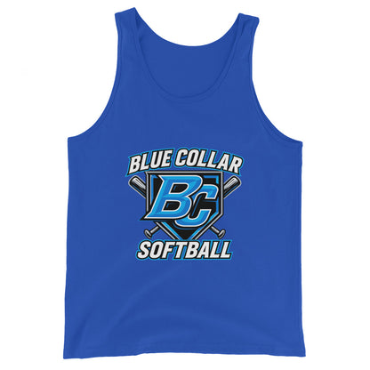 Performance | Tank Top | Blue Collar Softball 2034 | Shield Logo