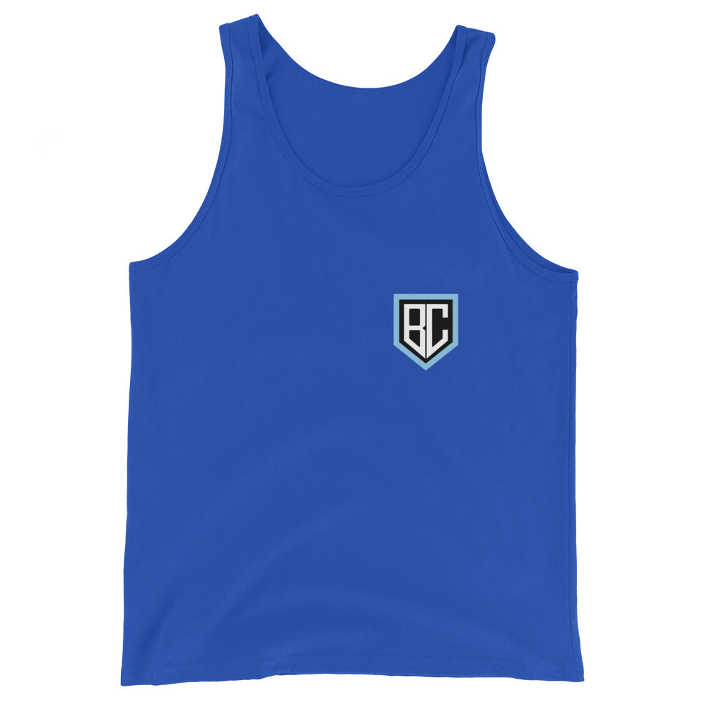 Performance | Tank Top | Blue Collar Softball 2034 | Emblem Logo