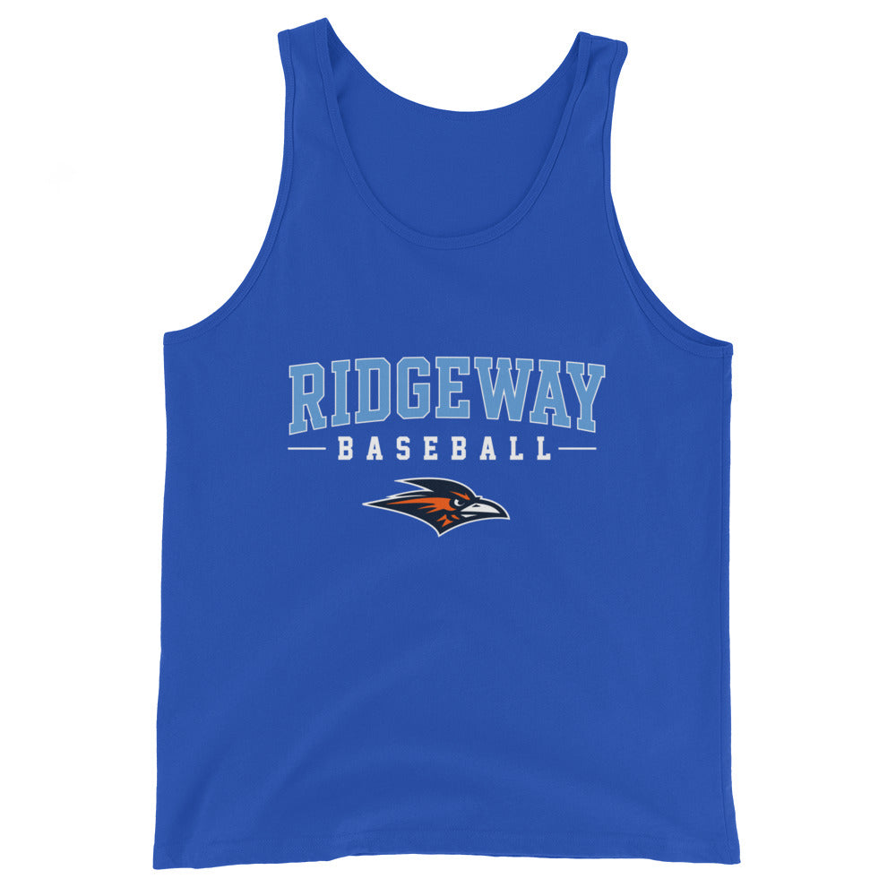 Performance | Tank Top | Ridgeway High School Baseball | Athletics Logo