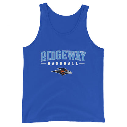 Performance | Tank Top | Ridgeway High School Baseball | Athletics Logo
