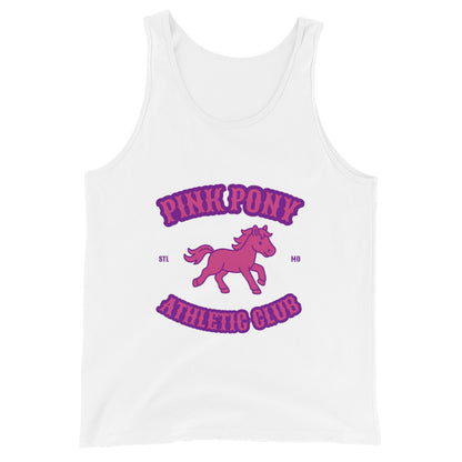 Performance | Tank Top | Pink Pony Athletic Club | Crest Logo