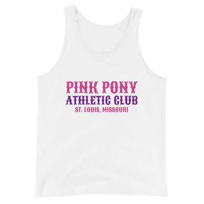 Performance | Tank Top | Pink Pony Athletic Club | Athletic Wordmark Logo