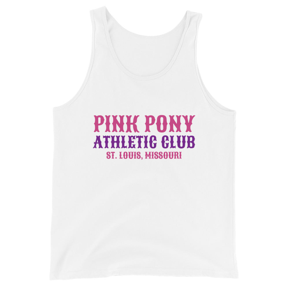 Performance | Tank Top | Pink Pony Athletic Club | Athletic Wordmark Logo