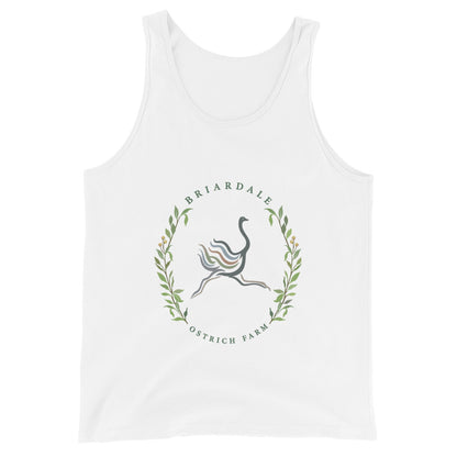Performance | Tank Top | Briardale Ostrich Farm | Crest Logo