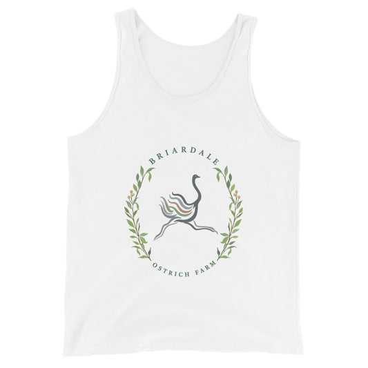 Performance | Tank Top | Briardale Ostrich Farm | Crest Logo