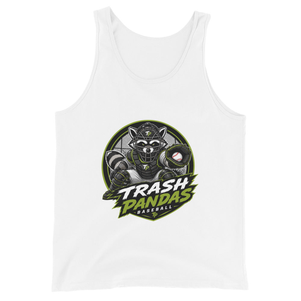 Performance | Tank Top | Trash Pandas Baseball Organization | Athletics Logo