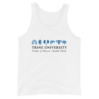 Performance | Tank Top | Trine PA program | Modern Script Logo