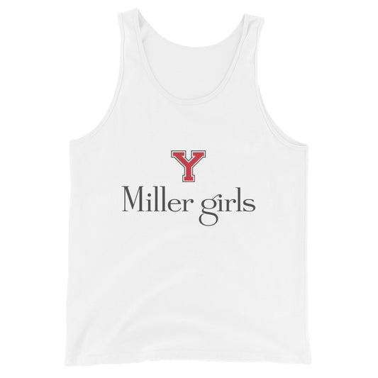 Performance | Tank Top | Yukon Student Council | Miller Girls Logo