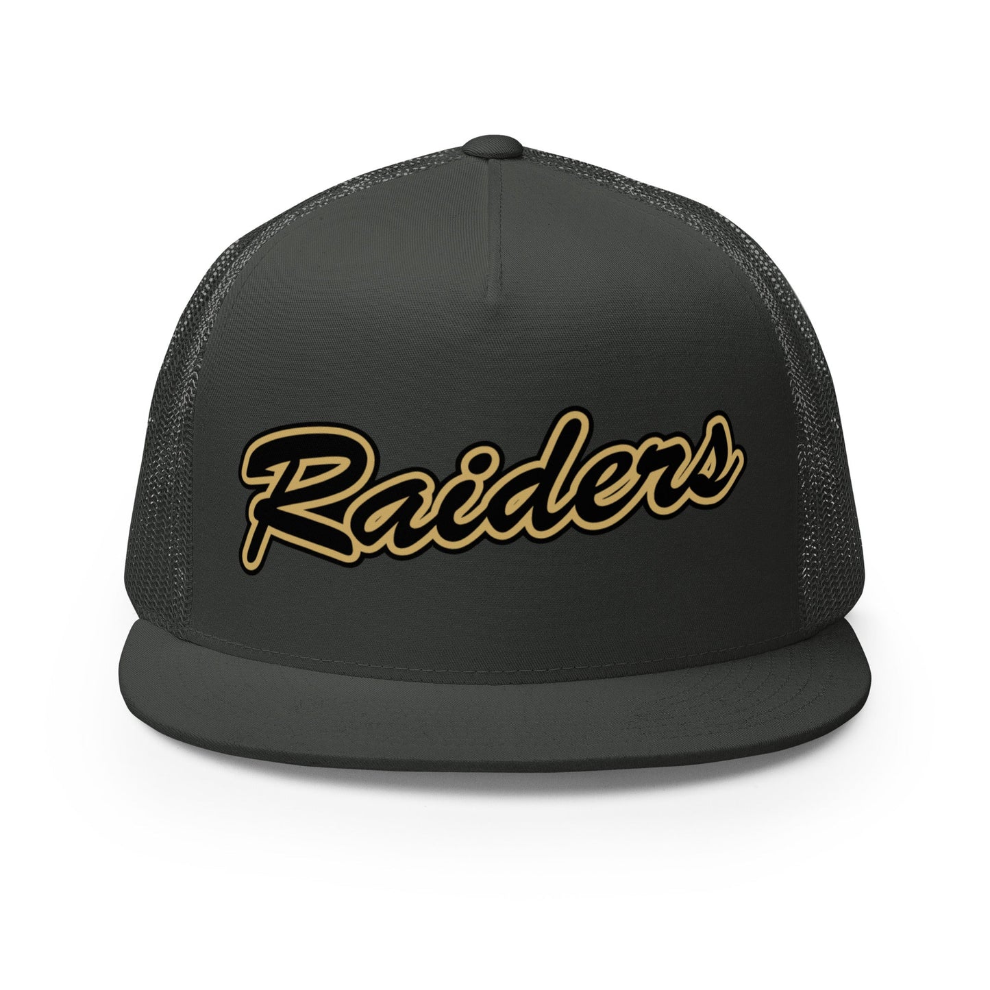 Performance | 5 Panel Trucker Cap | 12U Riverview Raiders | Script Logo
